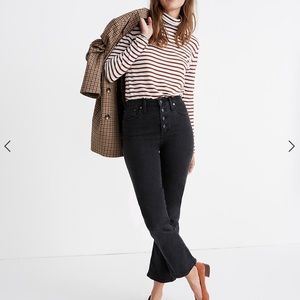 Madewell Cropped Cali Demi Boot Jeans